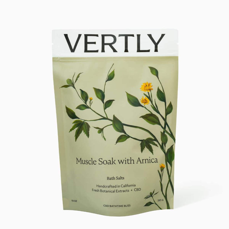 Vertly Muscle Soak With Arnica (100mg CBD)