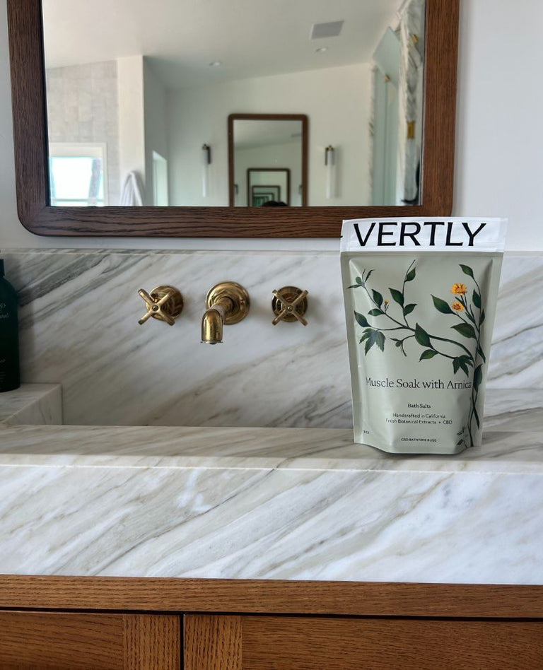Vertly Muscle Soak With Arnica (100mg CBD)