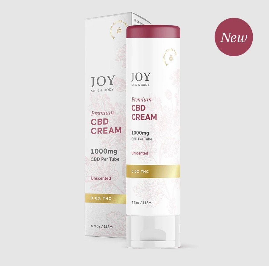 Joy Organics CBD Cream (1000mg/4oz)