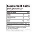 Vital Leaf CBD Chocolate Bar (1.7oz bar, 200mg of CBD)