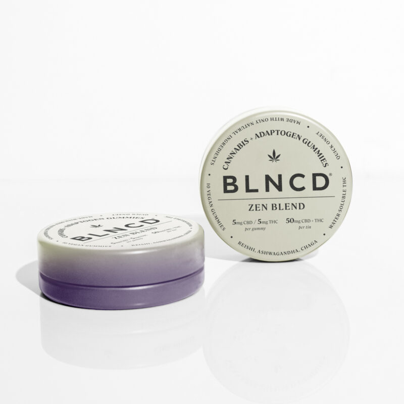 BLNCD Zen Blend Adaptogen + THC Gummies