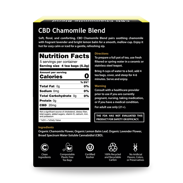 Buddha Teas - CBD Tea Blends