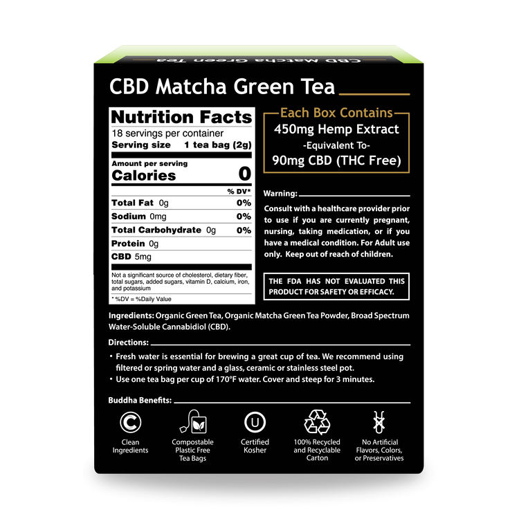 Buddha Teas - CBD Tea Blends