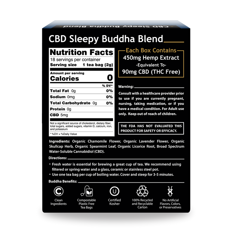 Buddha Teas - CBD Tea Blends