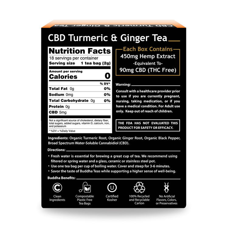 Buddha Teas - CBD Tea Blends