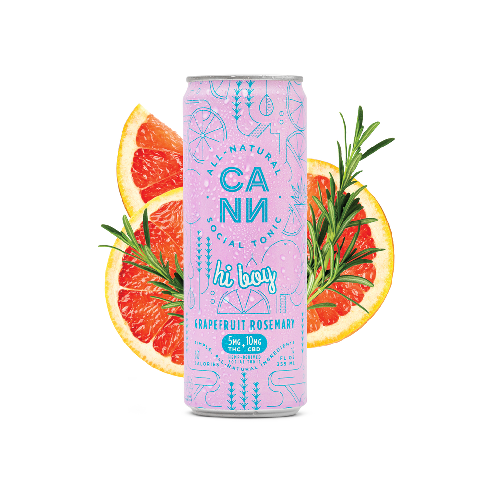 CANN Hi Boy Cannabis-Infused Social Tonic 5mg THC/10mg CBD