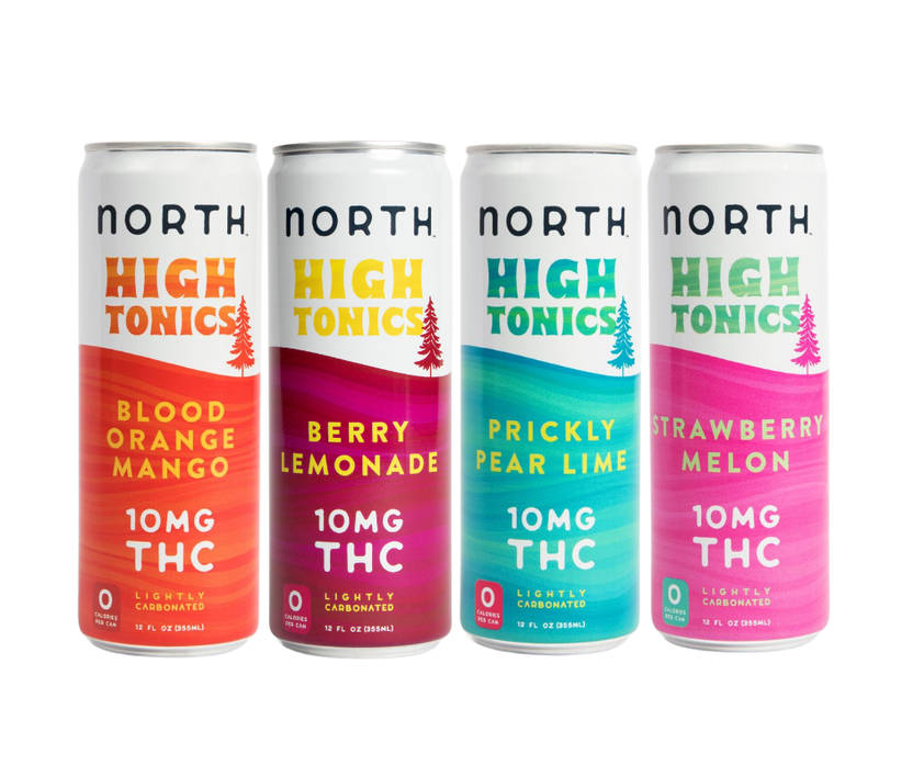 NORTH High Tonics THC Sparkling Water 10mg THC