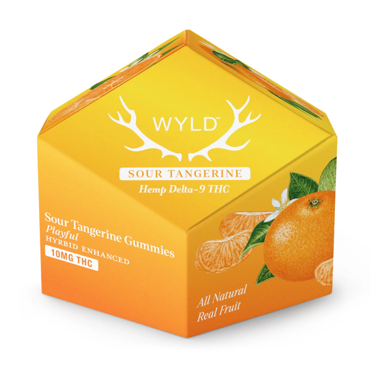 WYLD Sour Tangerine Hybrid THC Gummies | Hemp THC