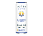 NORTH Lite THC Sparkling Water 2.5mgTHC/5mg CBD