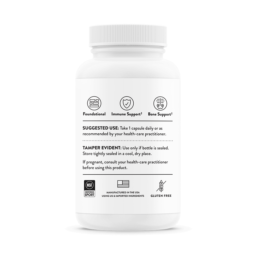 Thorne Vitamin D-5,000 - NSF Certified for Sport