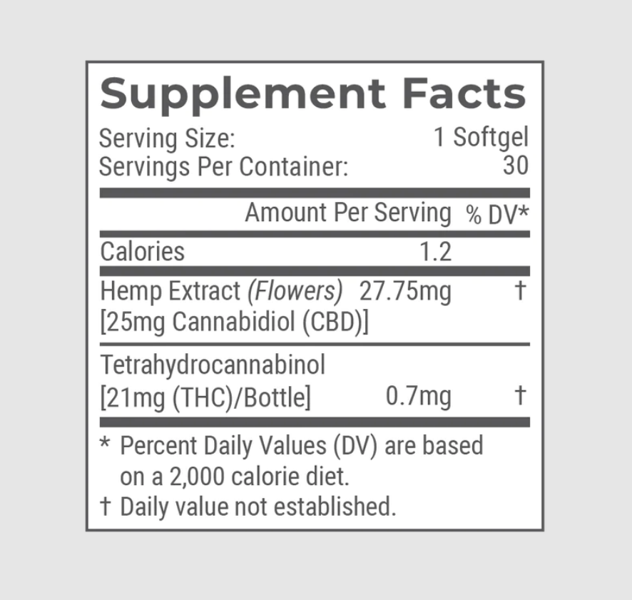 Joy Organics Full Spectrum CBD Softgels