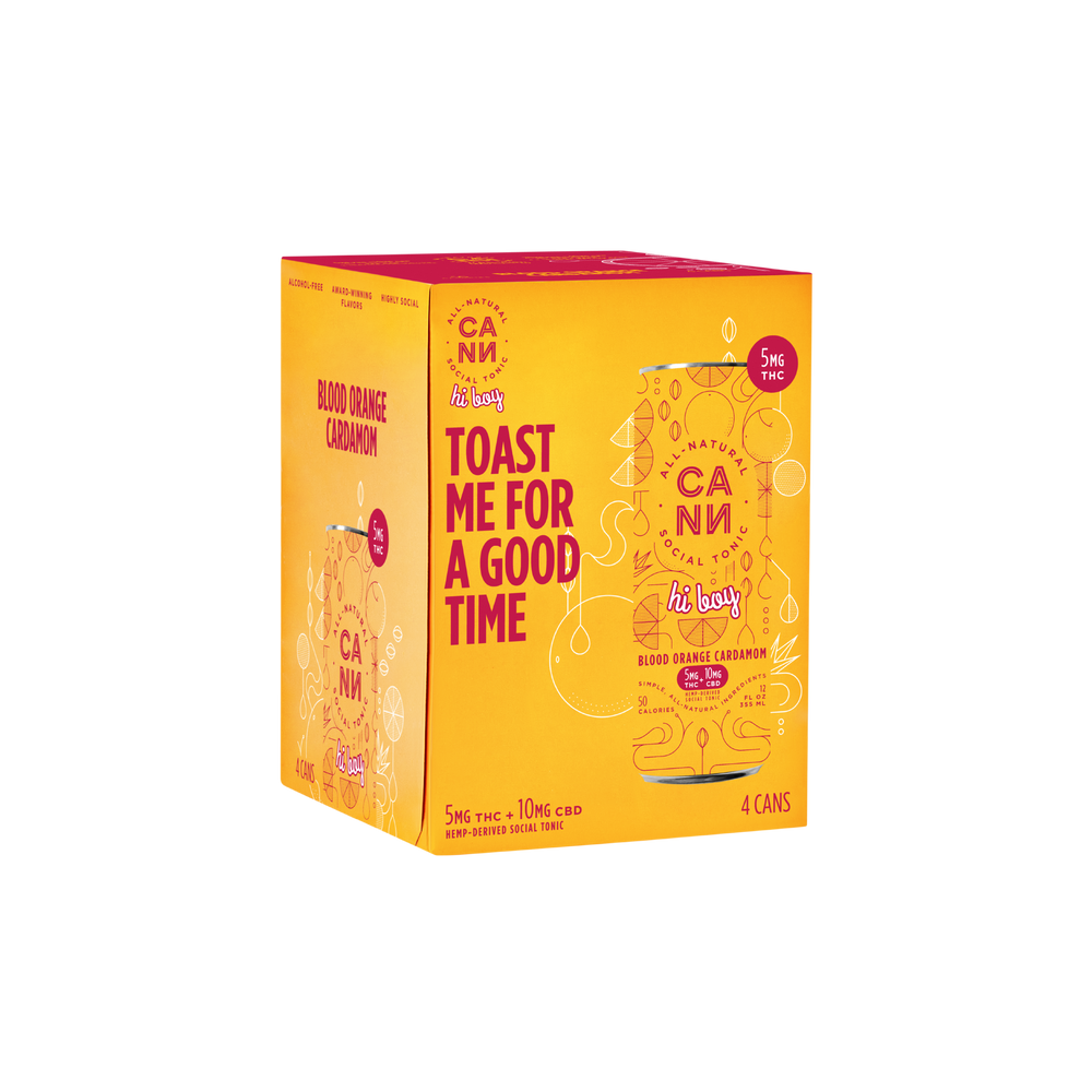 CANN Hi Boy Cannabis-Infused Social Tonic 5mg THC/10mg CBD