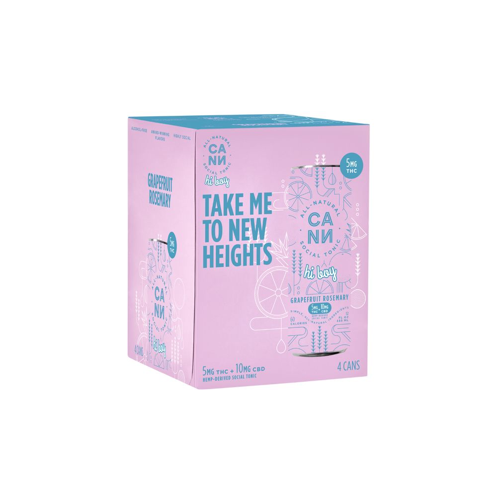 CANN Hi Boy Cannabis-Infused Social Tonic 5mg THC/10mg CBD
