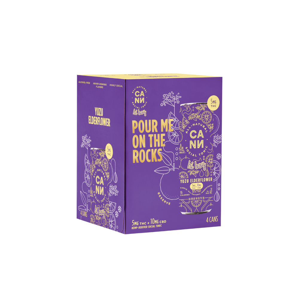 CANN Hi Boy Cannabis-Infused Social Tonic 5mg THC/10mg CBD