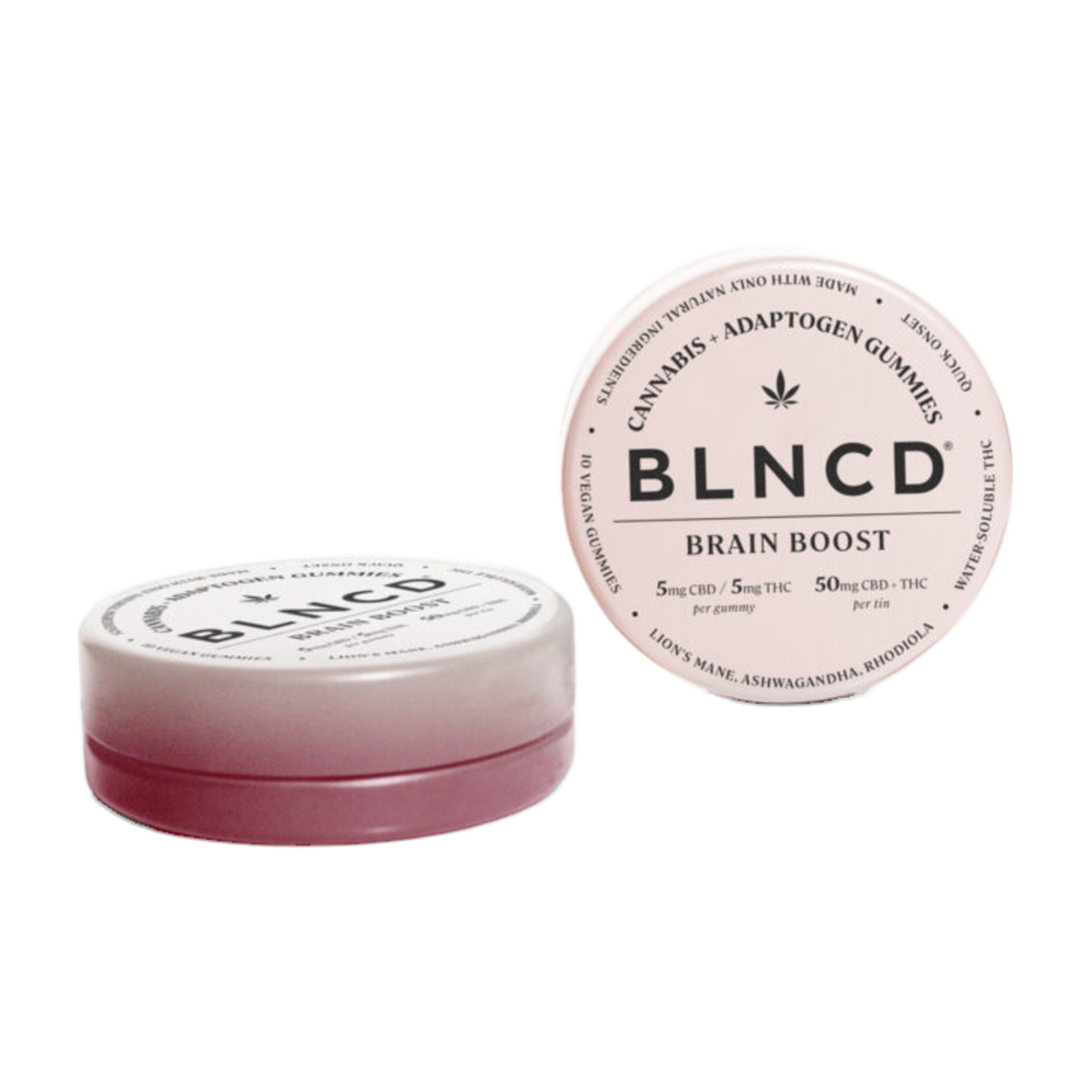 BLNCD Brain Boost Adaptogen + THC Gummies