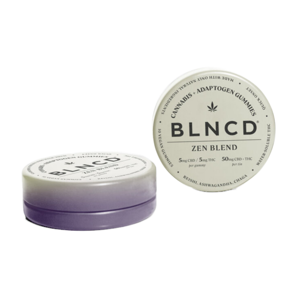 BLNCD Zen Blend Adaptogen + THC Gummies