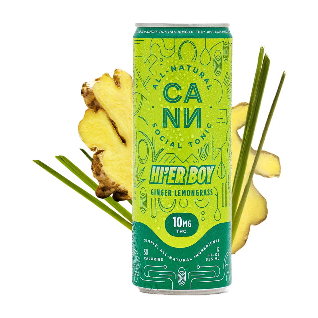 CANN Ginger Lemongrass Hi'er Boy social tonic