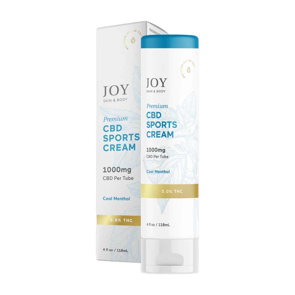 Joy Organics CBD Sports Cream 1000mg/4oz