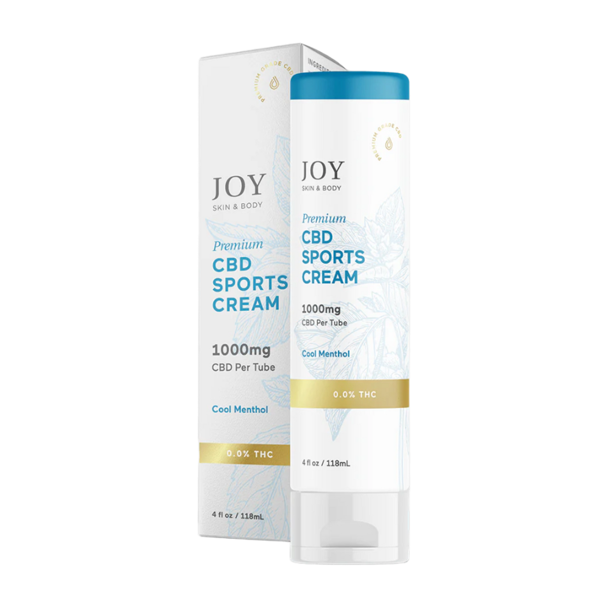Joy Organics CBD Sports Cream 1000mg/4oz