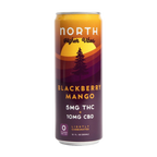 NORTH Higher Vibes THC Sparkling Water 5mgTHC/10mg CBD