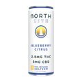 NORTH Lite THC Sparkling Water 2.5mgTHC/5mg CBD