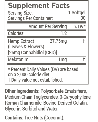 Joy Organics CBD Oil Softgels