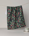 Geometry - Holly Night Tea Towel - Holiday 2026