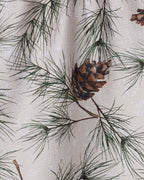 Geometry - Evergreen Frost Tea Towel