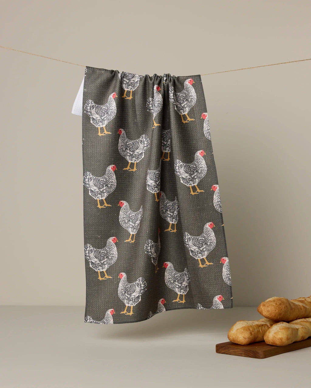 Geometry - Hen House Tea Towel
