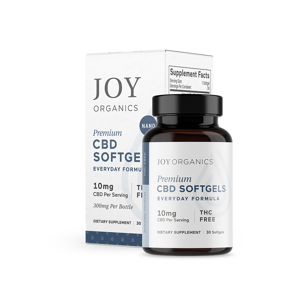 Joy Organics CBD Oil Softgels