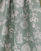 Geometry - Cozy Ornaments Tea Towel