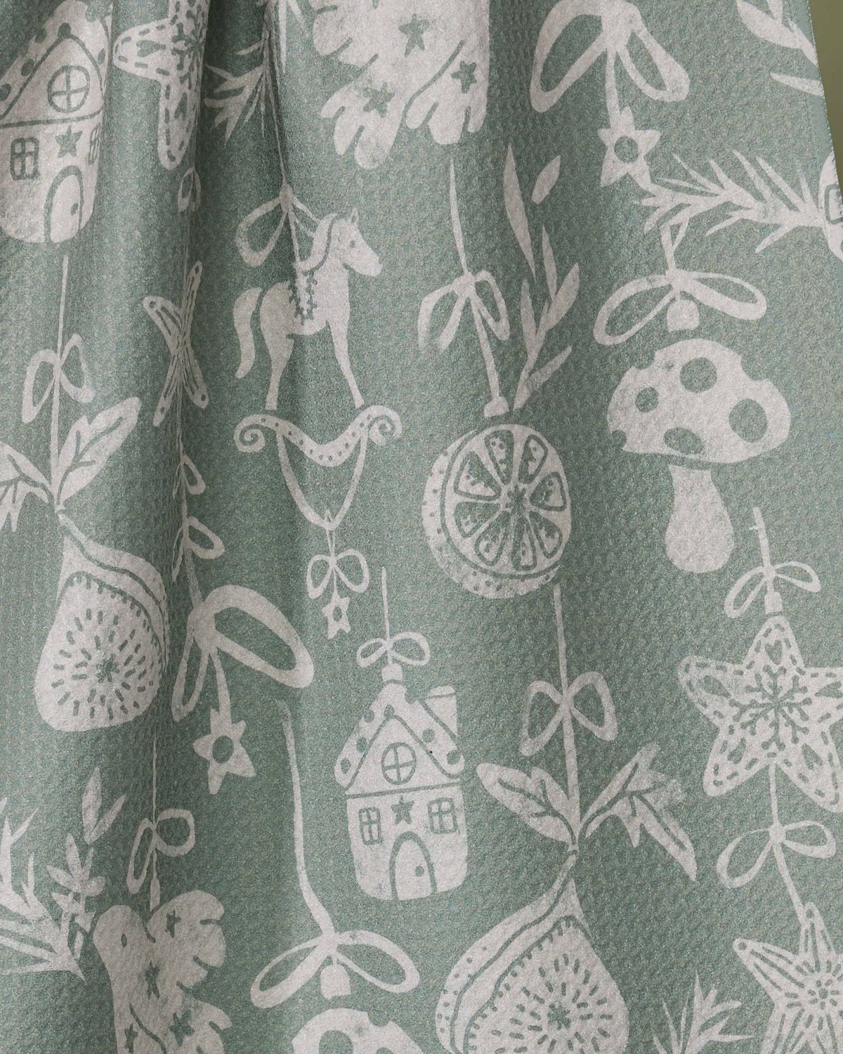 Geometry - Cozy Ornaments Tea Towel