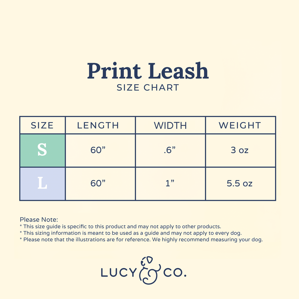 Lucy & Co. - Camp Out Leash: L