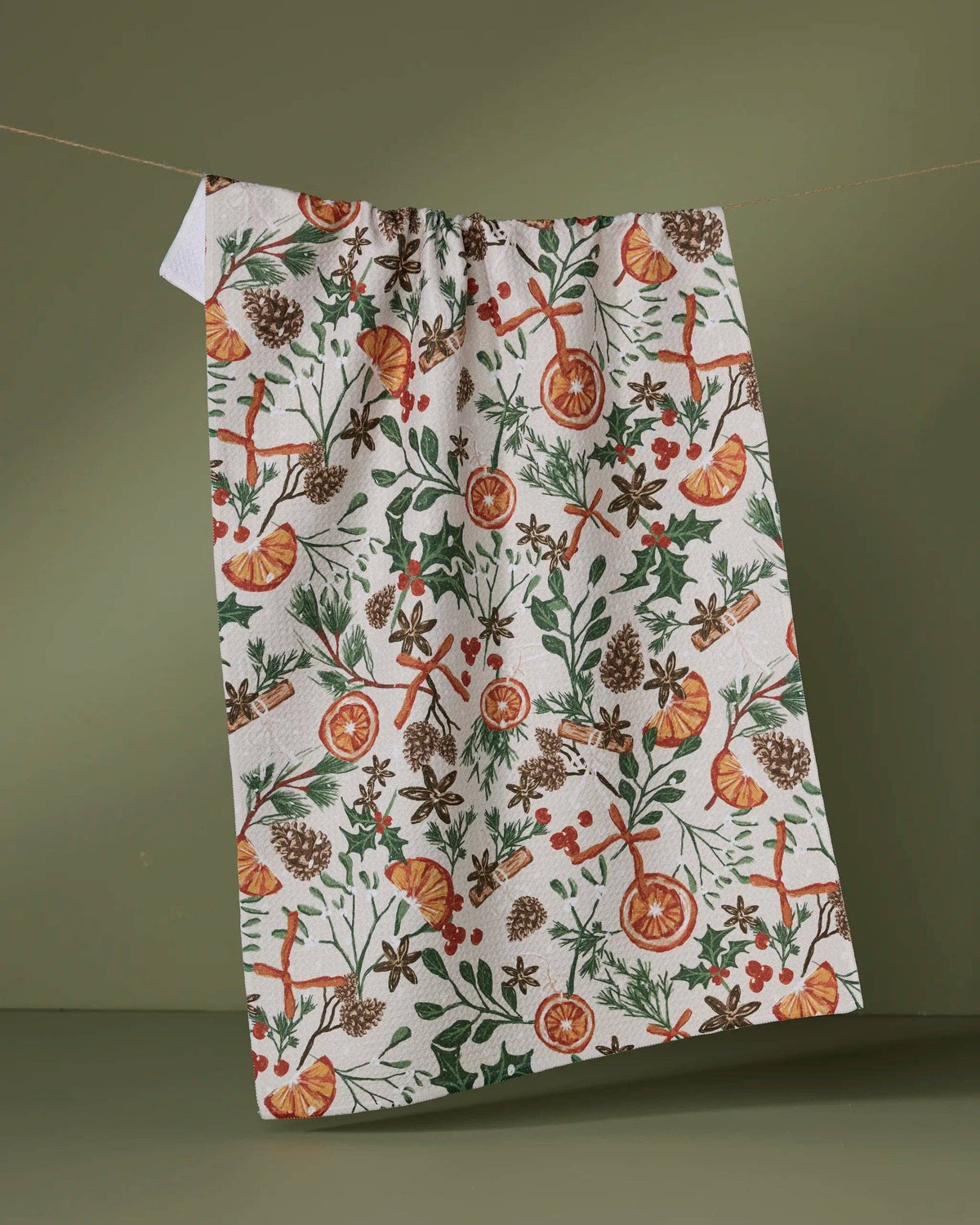Geometry - Canela Tea Towel