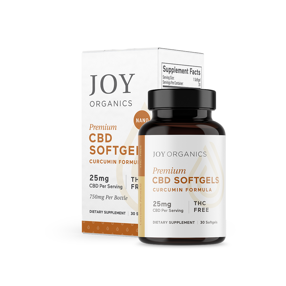 Joy Organics CBD Oil Softgels