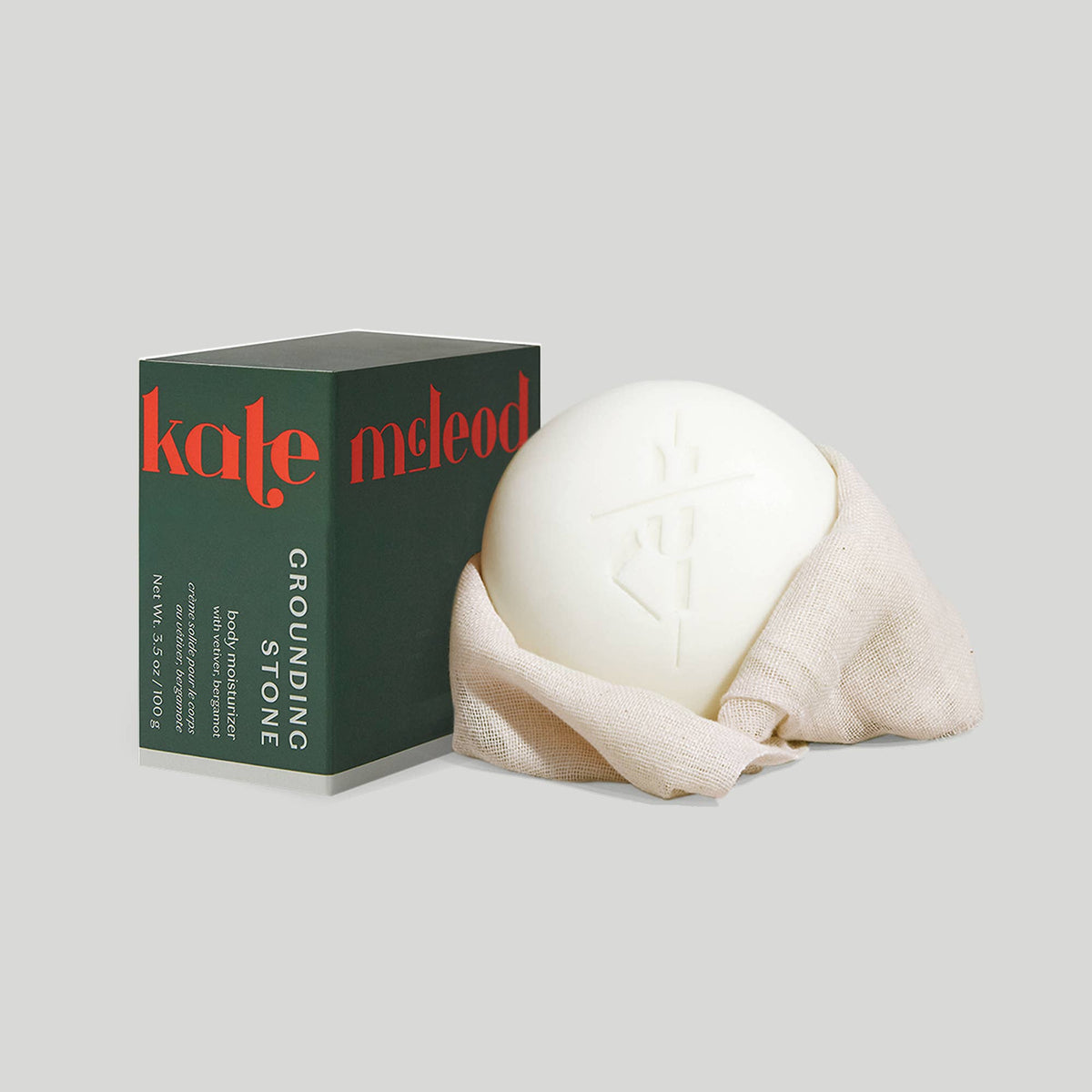 Kate McLeod - Grounding Stone | Deep Moisturizing Lotion Bar: Mini (1 oz)