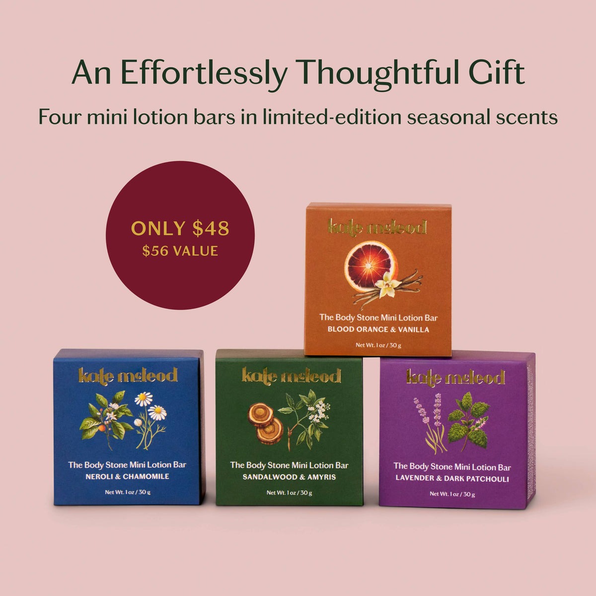 Kate McLeod - Winter Rituals | Mini Body Stone Gift Set