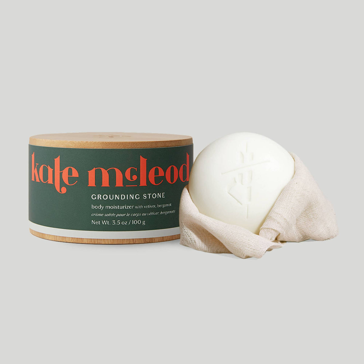 Kate McLeod - Grounding Stone | Deep Moisturizing Lotion Bar: Mini (1 oz)