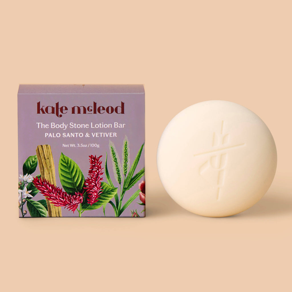 Kate McLeod - Palo Santo & Vetiver  | Deep Moisturizing Lotion Bar