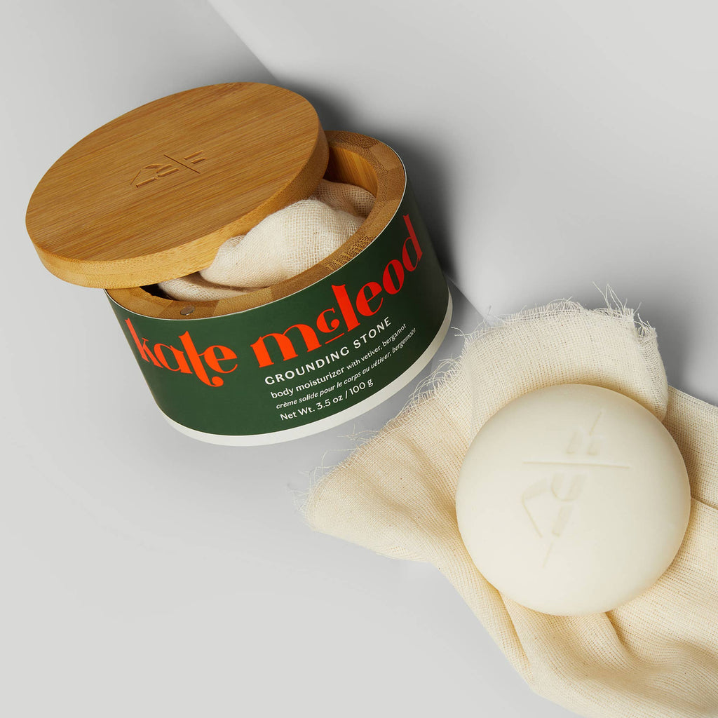 Kate McLeod - Grounding Stone | Deep Moisturizing Lotion Bar: Mini (1 oz)