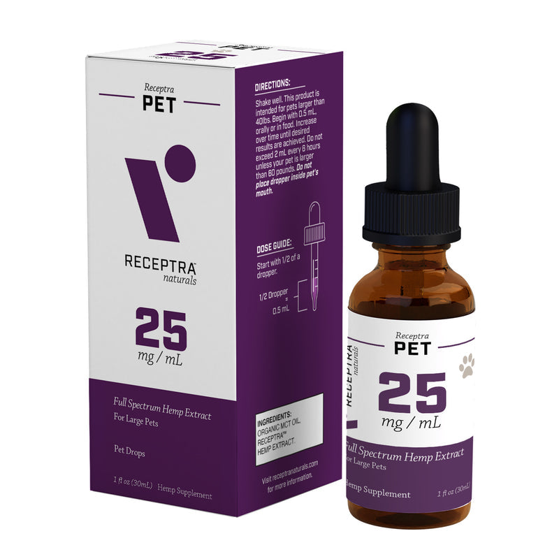 Receptra Naturals CBD Oils for Pets
