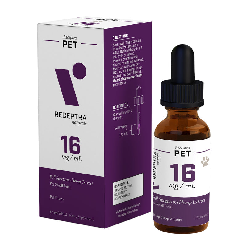 Receptra Naturals CBD Oils for Pets