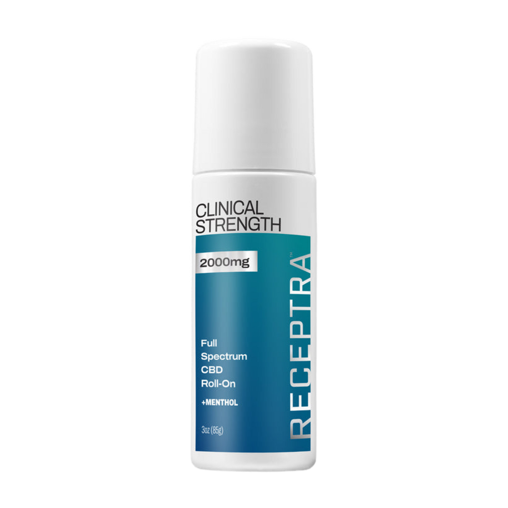 Receptra 2000mg Full Spectrum CBD + Menthol Clinical Strength Roll-On