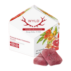 WYLD Pomegranate 1:1 THC:CBD Gummies | Hemp THC