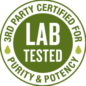 Third-party certified for purity and potency